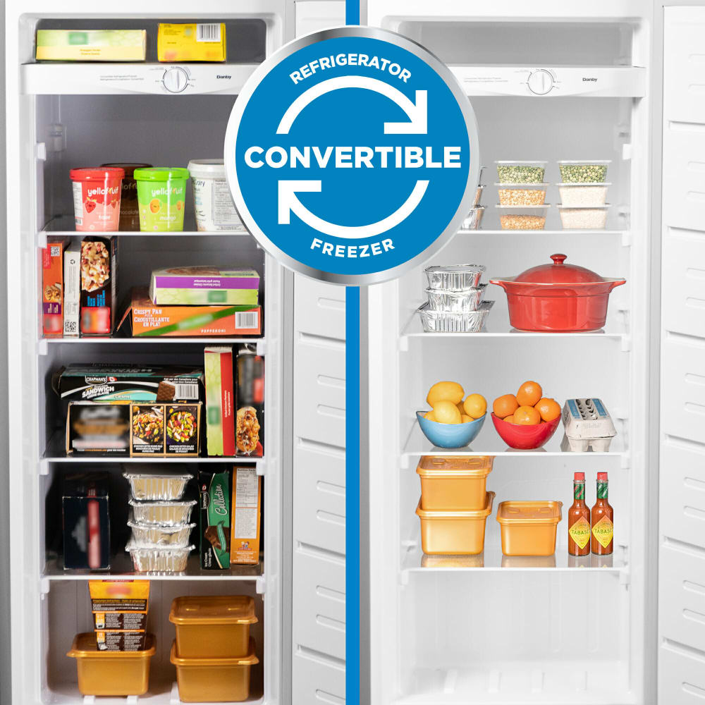 Danby DUFM068A1SCDB 22 Inch Freestanding Convertible Upright