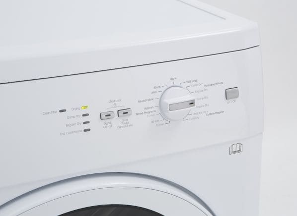 Blomberg DV17542 24 Inch Electric Dryer with Sensor Drying, Clean