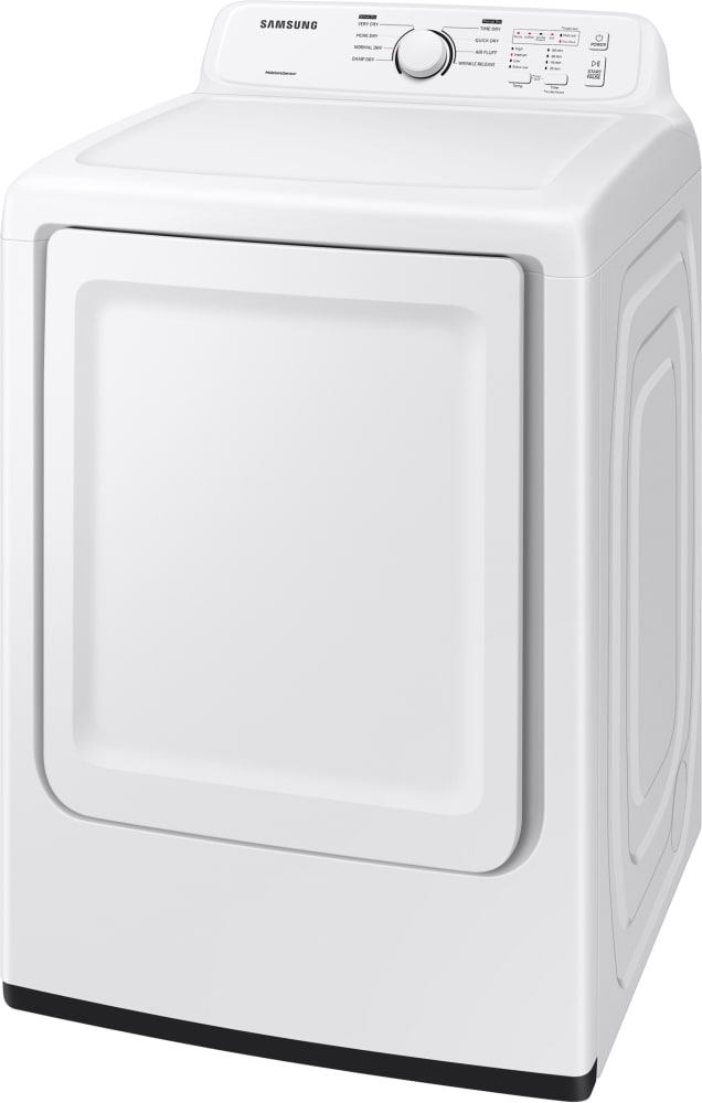 Samsung DVE41A3000W 27 Inch Electric Dryer with 7.2 cu. ft. Capacity, 8