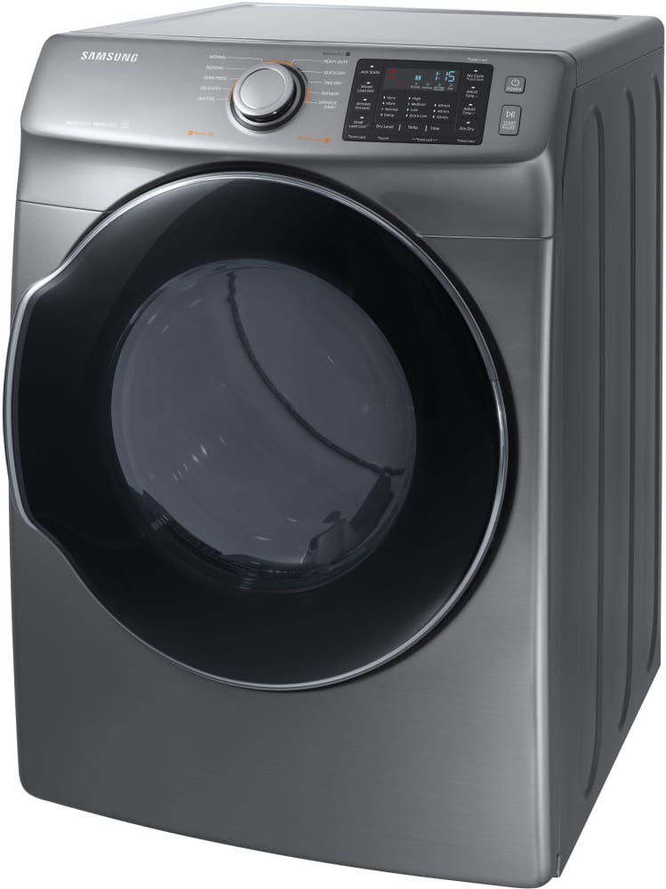 Samsung DVE45M5500P 27 Inch Electric Dryer with Multi-Steam™ Technology