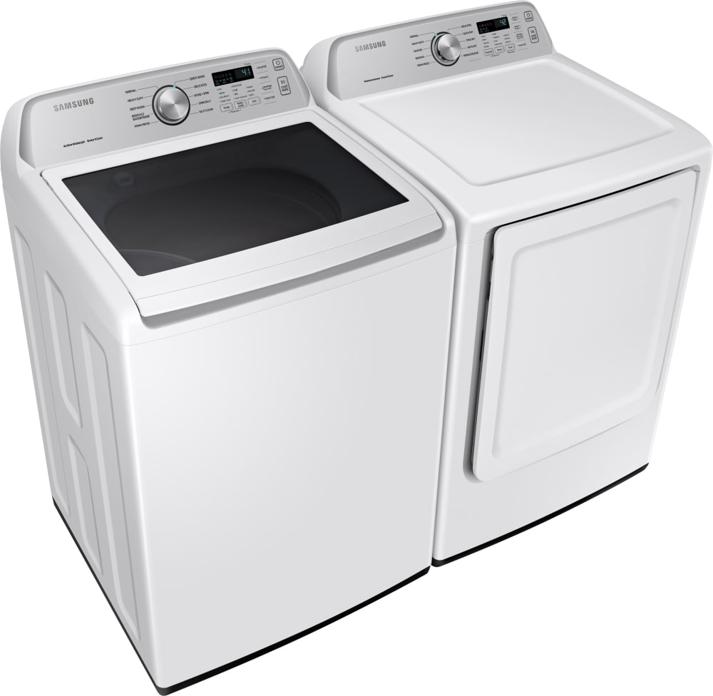 Samsung DVE45T3400W 27 Inch Electric Dryer with 7.4 cu. ft. Capacity