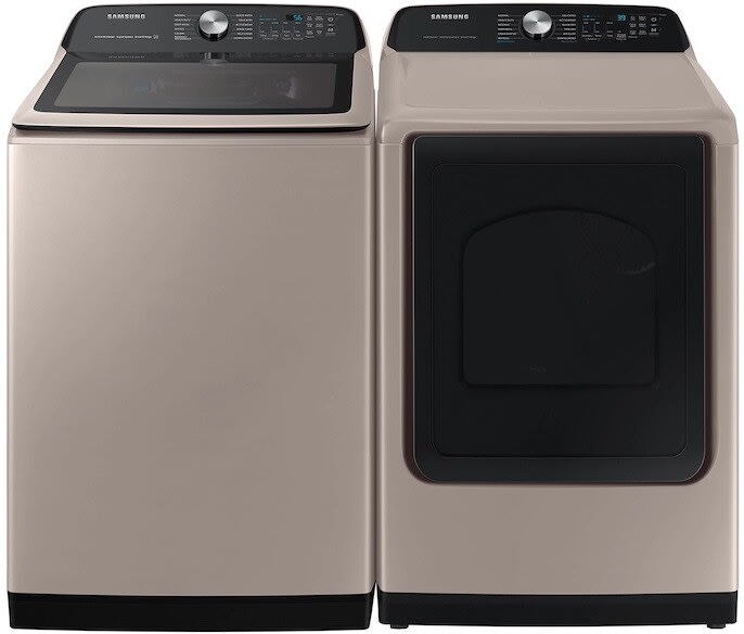 Samsung DVG52A5500C 27 Inch Gas Smart Dryer with 7.4 cu. ft. Capacity