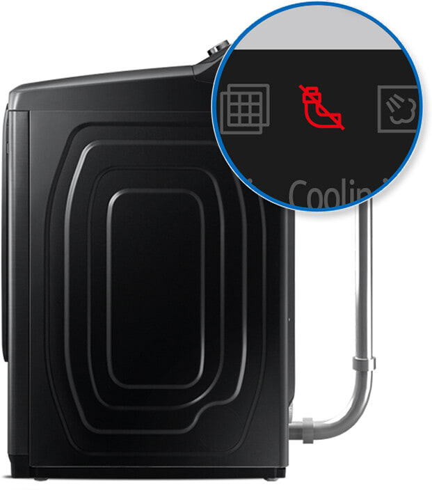 Samsung DVE52A5500V 27 Inch Smart Electric Dryer with 7.4 cu. ft