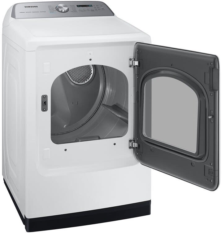 Samsung DVE54CG7150W 27 Inch Smart Electric Dryer with 7.4 Cu. Ft