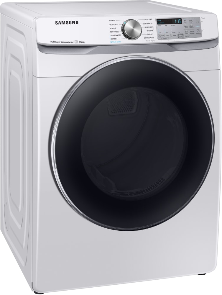 Samsung SAWADREW15 Side-by-Side on Pedestals Washer & Dryer Set with Front  Load Washer and Electric Dryer in White