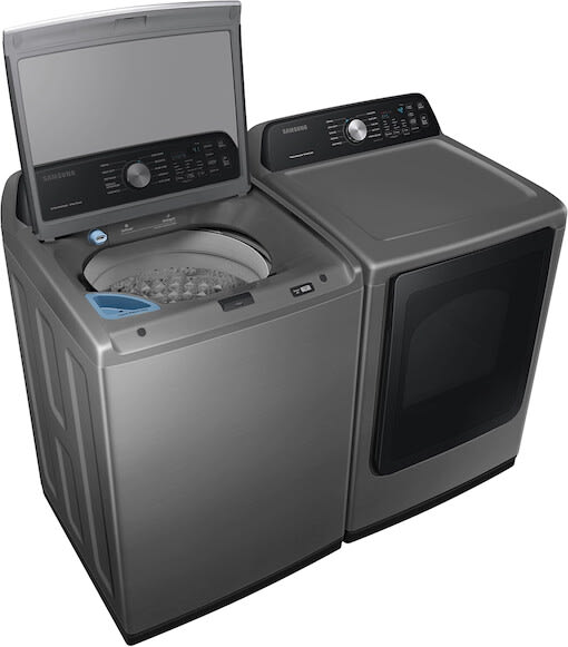 Samsung DVG45T3400P 27 Inch Gas Dryer with 7.4 cu. ft. Capacity, 10