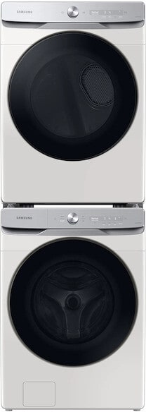 Samsung DVG50A8600E 27 Inch Gas Smart Dryer with 7.5 cu. ft. Capacity CleanGuard 19 Preset Drying Cycles Sensor Dry MultiControl Steam Sanitize Wrinkle Away Super Speed Dry Time Dry and Energy Star Ce...
