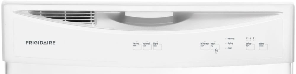 Frigidaire FFBD2406NW Full Console Dishwasher with Ready Select