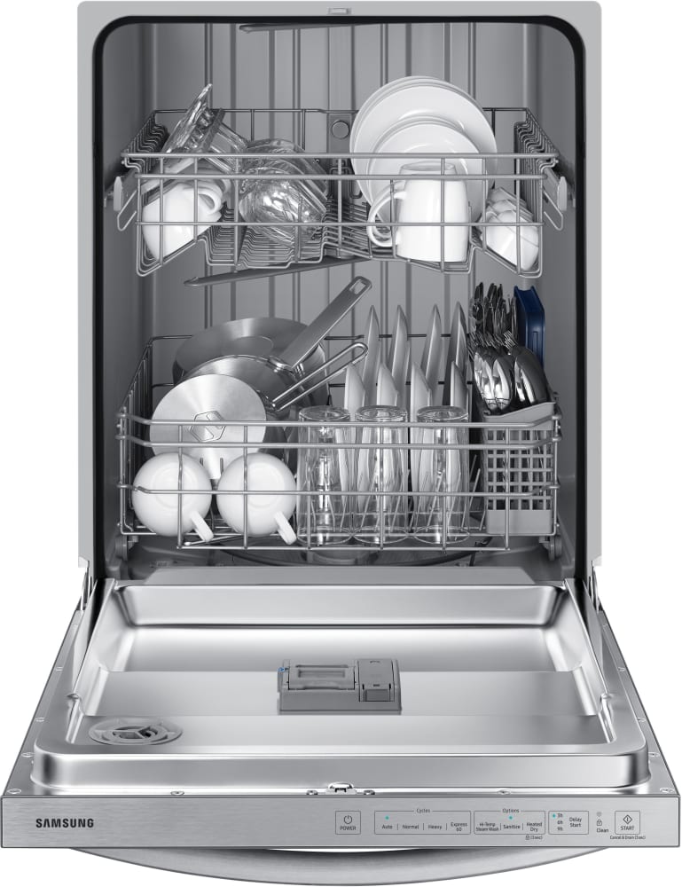 Samsung Dw80r2031us 24 Inch Fully Integrated Dishwasher With 14 Place Setting Capacity 4 Wash Cycles Adjustable Rack Nsf Certified Sanitize Leak Sensor Advanced Wash System Integrated Touch Control Child Lock 55 Dba
