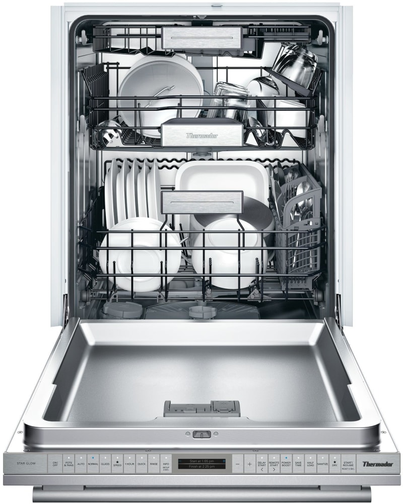 Thermador DWHD870WFM 24 Inch Fully Integrated Smart Dishwasher