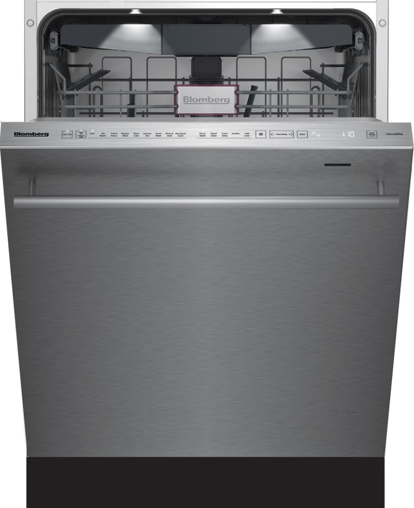 Blomberg Dwt81900ss 24 Inch Fully Integrated Smart Dishwasher With 16 Place Settings 9 Cycles Removeable 3rd Rack 39 Dba Sound Rating Mixwash Power Wash Allin1 Tablet Function Self Cleaning Filter And Energy Star Stainless Steel