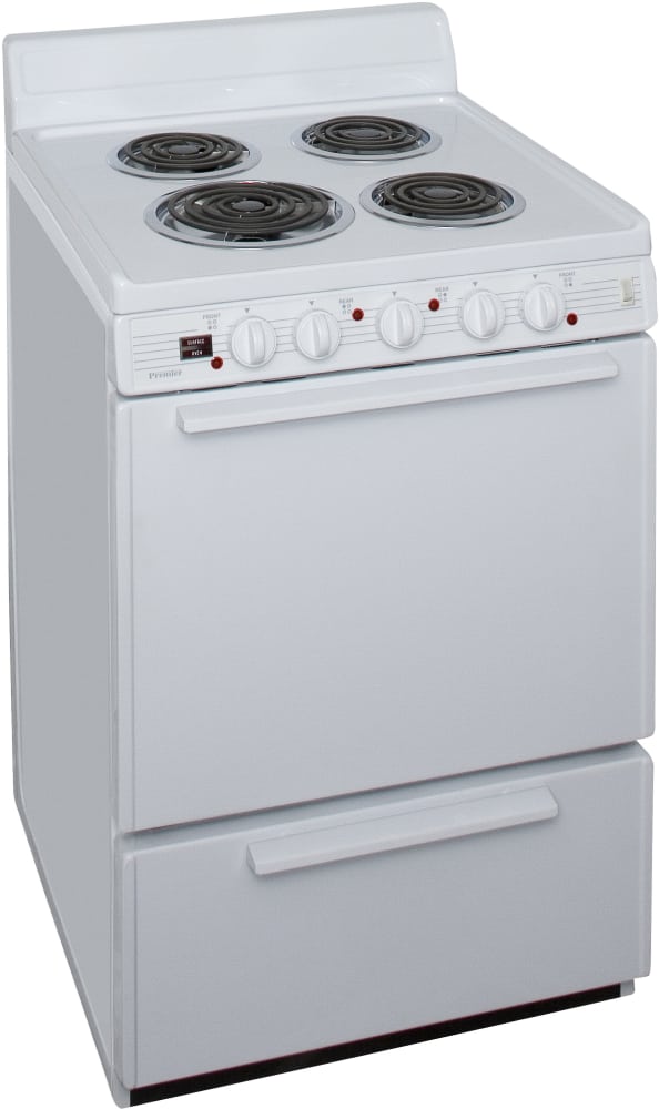 Premier ECK600BP 24 Inch Freestanding Electric Range with 4 Coil
