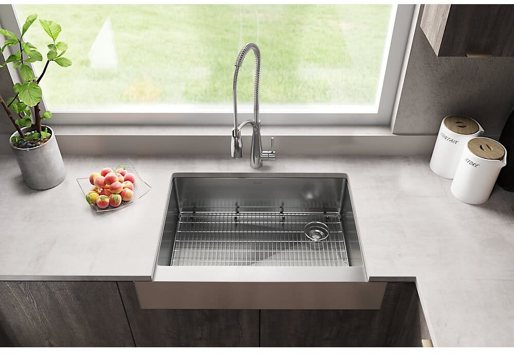 【新品未開封・送料無料】 Single Inch 36 ECTRUF30179RC Elkay Bowl Kitchen Farmhouse その他
