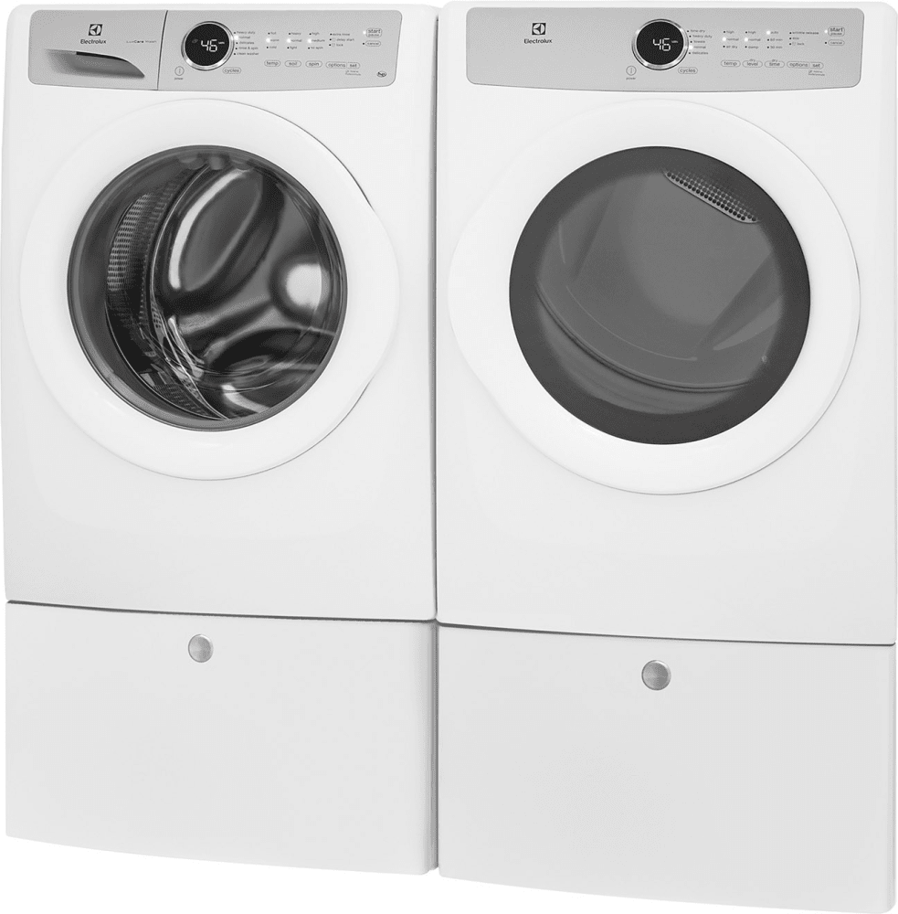 Electrolux EXWADRGIW3172 SidebySide on Pedestals Washer & Dryer Set with Front Load Washer and
