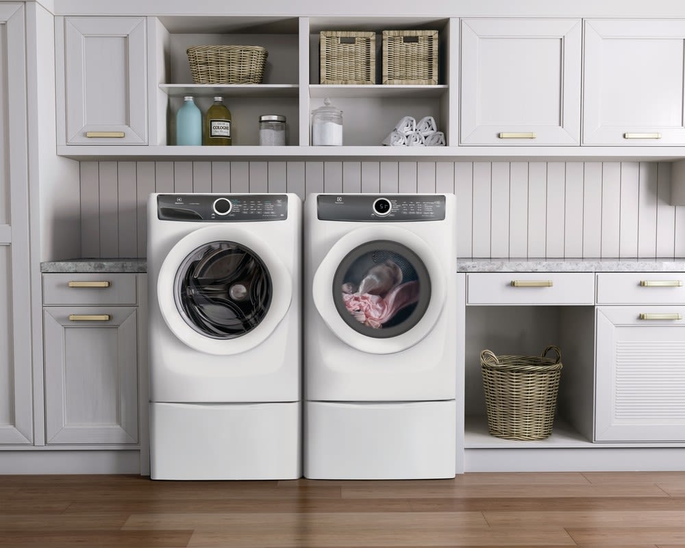 Electrolux EFLW427UIW 27 Inch Front Load Washer with 4.3 Cu. Ft ...
