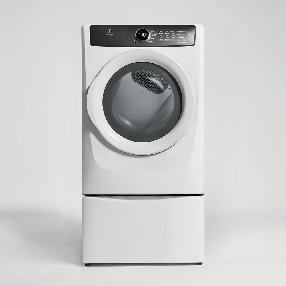 Electrolux Exwadrgw4271 Side By Side Washer Dryer Set With Front Load Washer And Gas Dryer In Island White