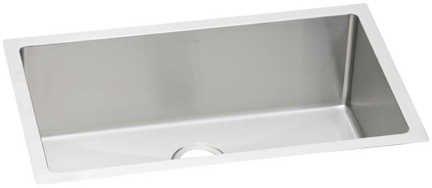 elkay efru2816 crosstown undermount single bowl kitchen sink