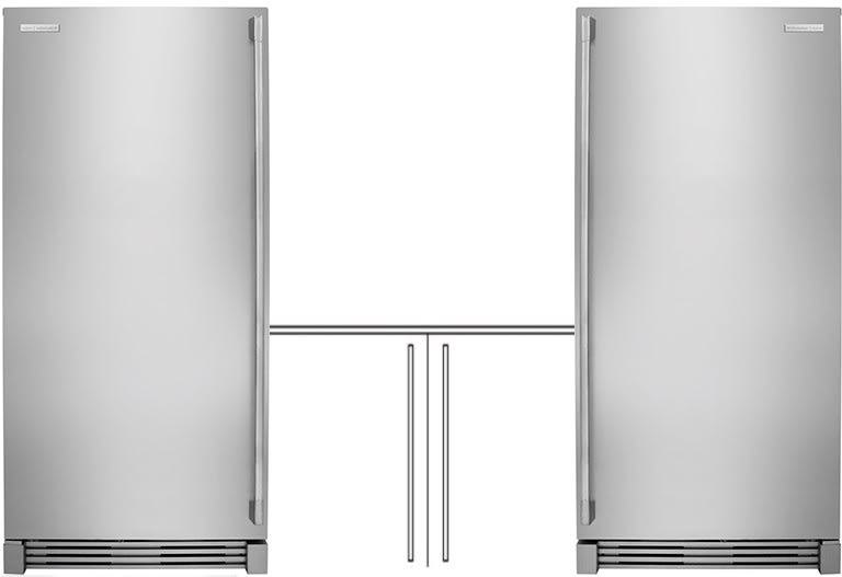 Electrolux Elirefr2 Separate Install Column Refrigerator Freezer Set With 32 Inch Refrigerator And 32 Inch Freezer In Stainless Steel