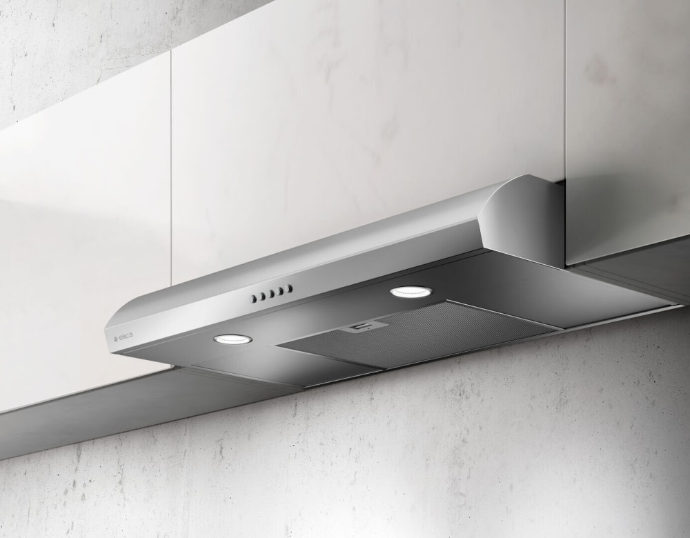 Elica ENM236S1 Under Range Hood with 3Speed/280 CFM Blower, Backlit Electronic Push