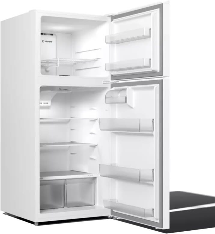 Element ENR18TFGCW 28 Inch Freestanding TopFreezer Refrigerator with