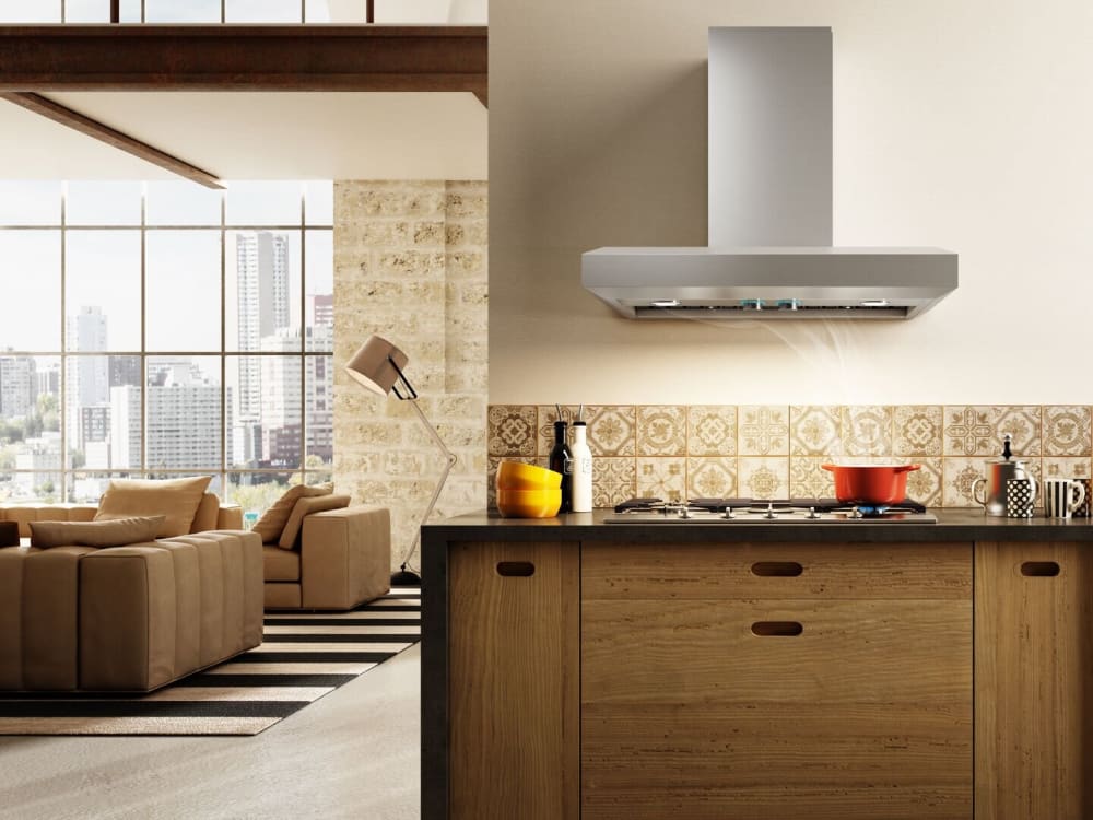 Elica EVV648S1 Vavano Wall Mount Range Hood with 4-Speed/600