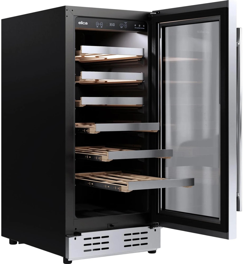 Elica EWS31SS1 15 Inch Freestanding/Built-In Wine Cellar with 27