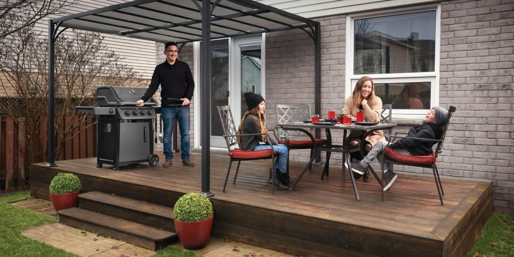 Napoleon F425DPGT 52 Inch Freestanding Gas Grill with 570 sq. in