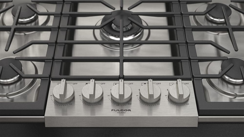 Fulgor Milano F4PGK305S2 30 Inch ProStyle Gas Cooktop with 5 Burners