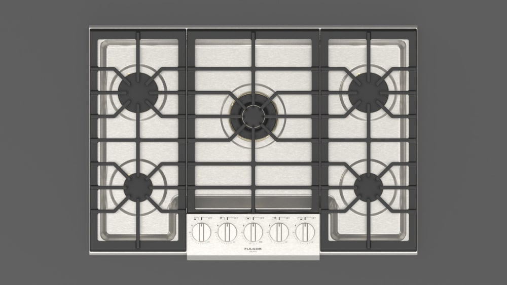 Fulgor Milano F5PGK365S1 36 Inch ProStyle Natural Gas Cooktop with 1