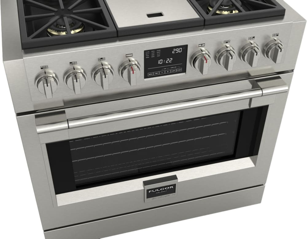 Fulgor Milano F6PDF364GS1 36 Inch Freestanding Professional Dual Fuel