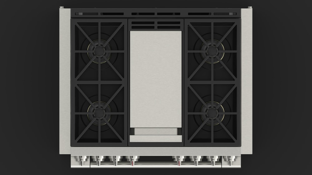 Fulgor Milano F6PDF364GS1 36 Inch Freestanding Professional Dual Fuel