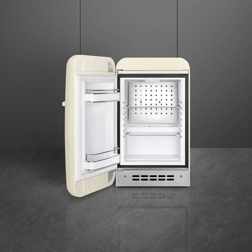 Smeg FAB5ULCR3 16 Inch Freestanding Compact Refrigerator with 1.5 Cu ...