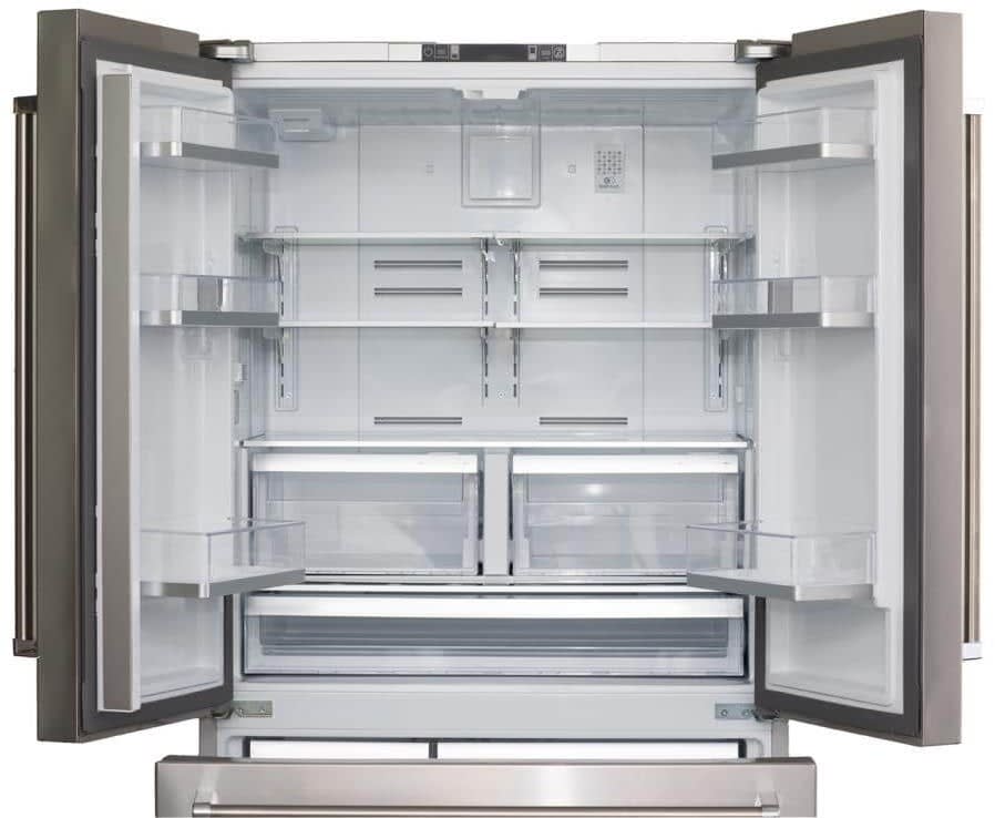 BlueStar FBFD36 36 Inch Counter Depth Refrigerator with 19.9 cu. ft ...