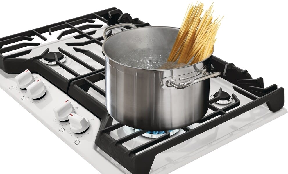 Frigidaire FCCG3027AW 30 Inch Gas Cooktop with 4 Sealed Burners