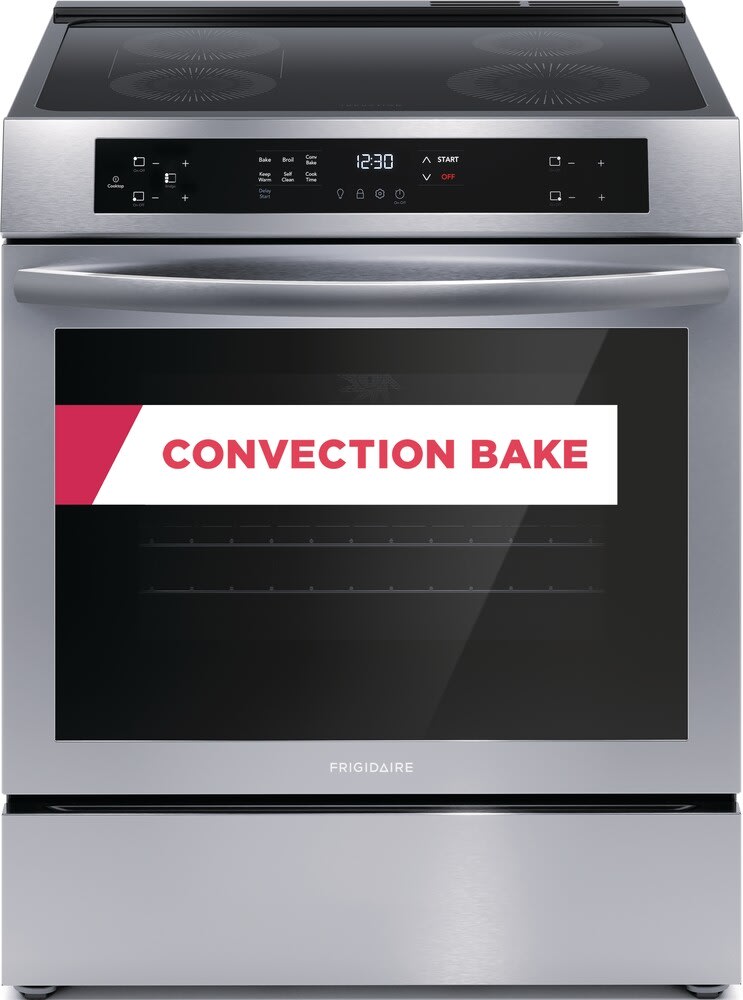 Frigidaire FCFI3083AS 30 Inch Freestanding Induction Range with 4