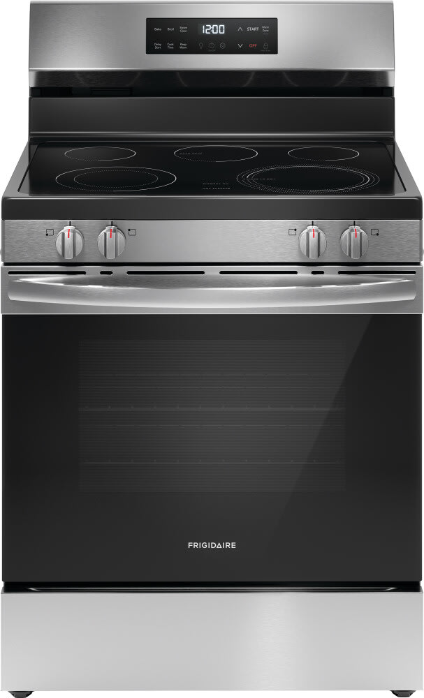 Frigidaire FCRE3062AS 30 Inch Freestanding Electric Range with 5