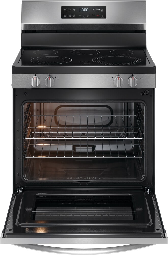 Frigidaire FCRE3062AS 30 Inch Freestanding Electric Range with 5