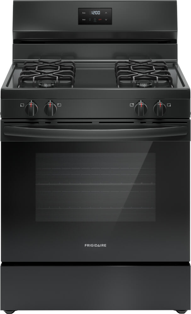 Frigidaire FCRG3051BB 30 Inch Freestanding Gas Range with 4 Sealed