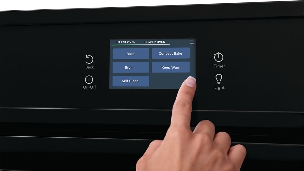 Frigidaire FCWD2727AB 27 Inch Double Convection Electric Wall Oven with