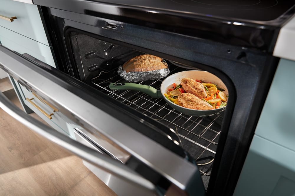 Whirlpool WFES3330RZ - 30 Inch Freestanding Electric Range Keep Warm Setting