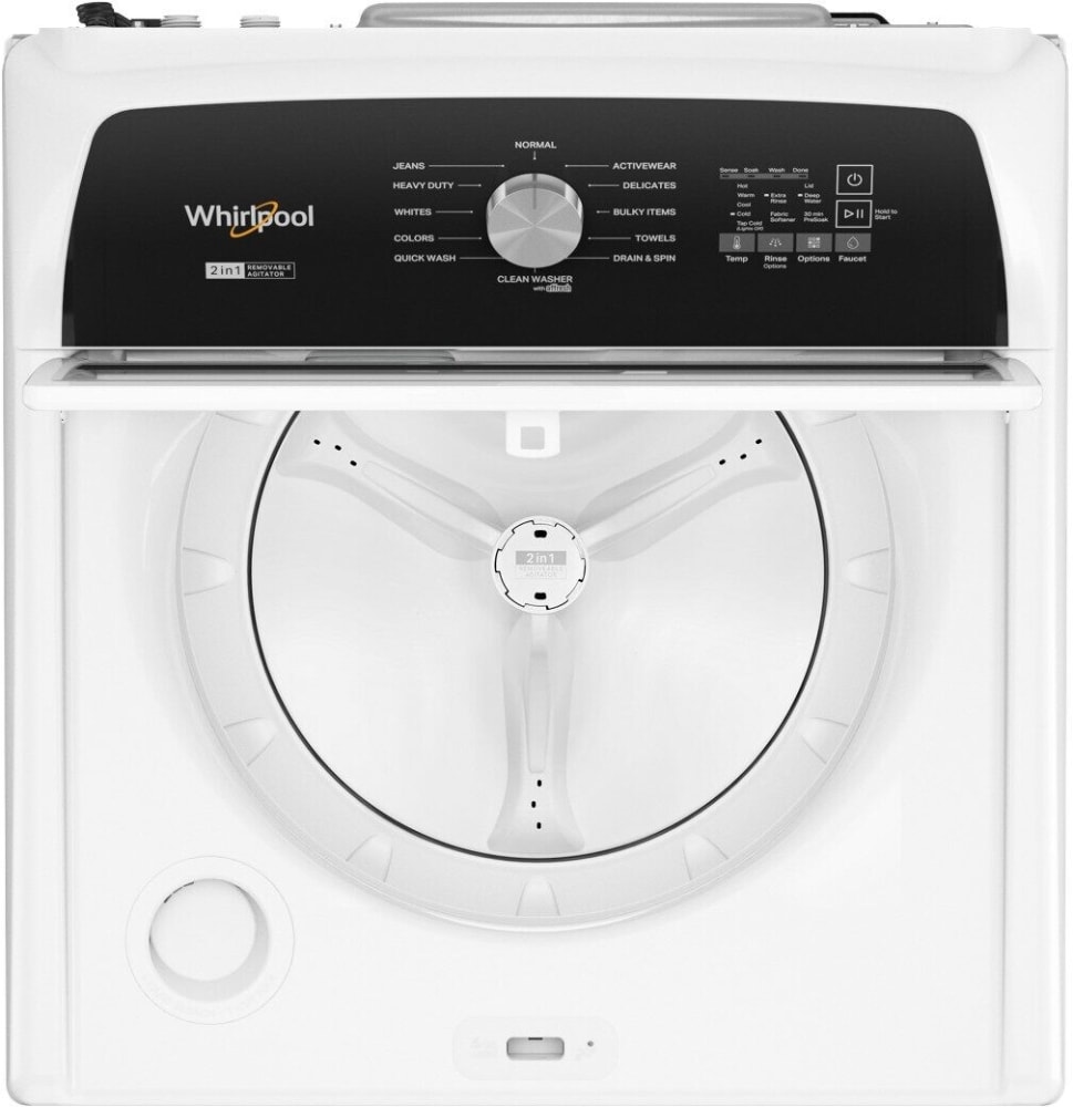 Whirlpool WTW5057LW 28 Inch Top Load Washer with 4.7 cu.ft Capacity, 2