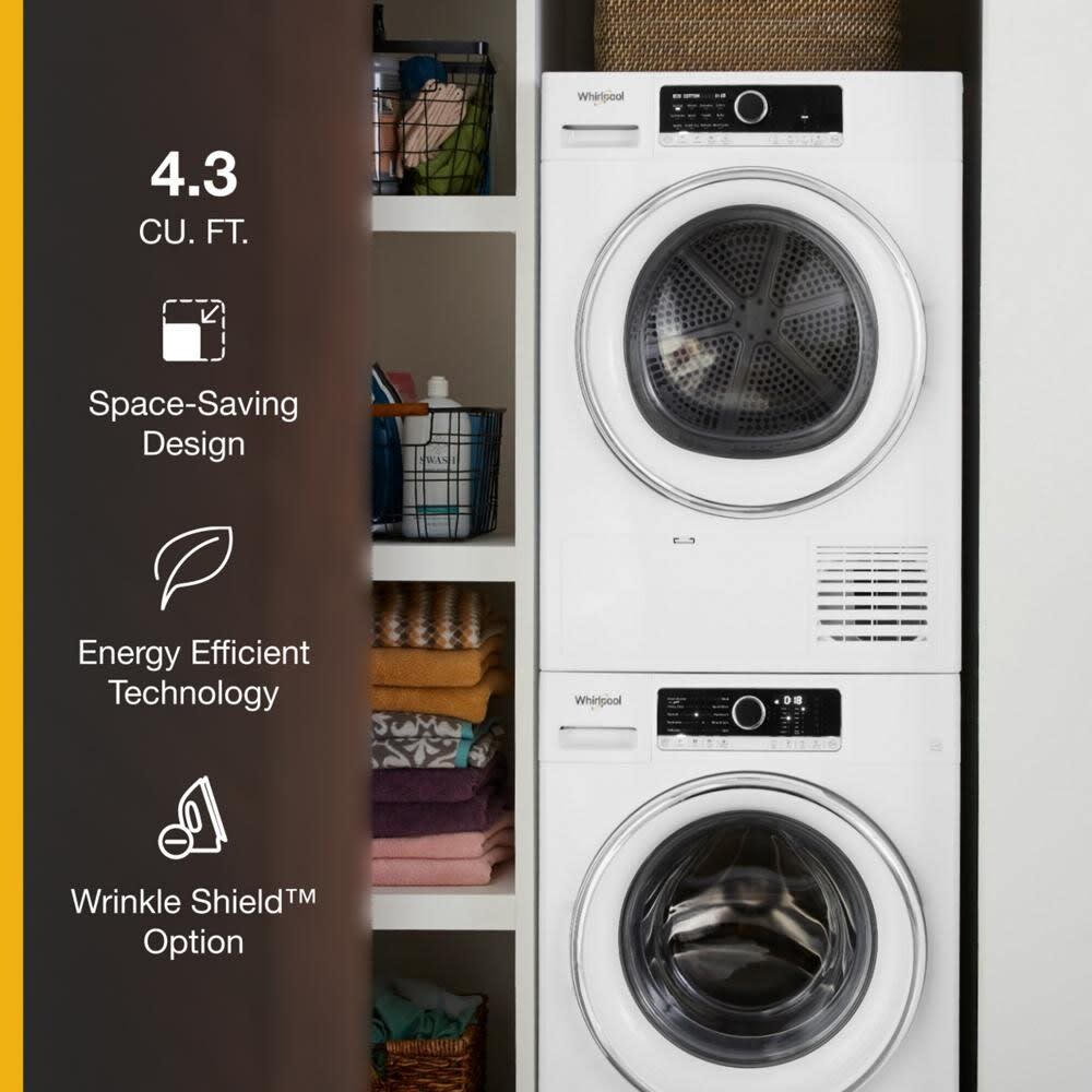 WFW5090JW by Whirlpool - 2.3 cu. ft. 24 Compact Washer with
