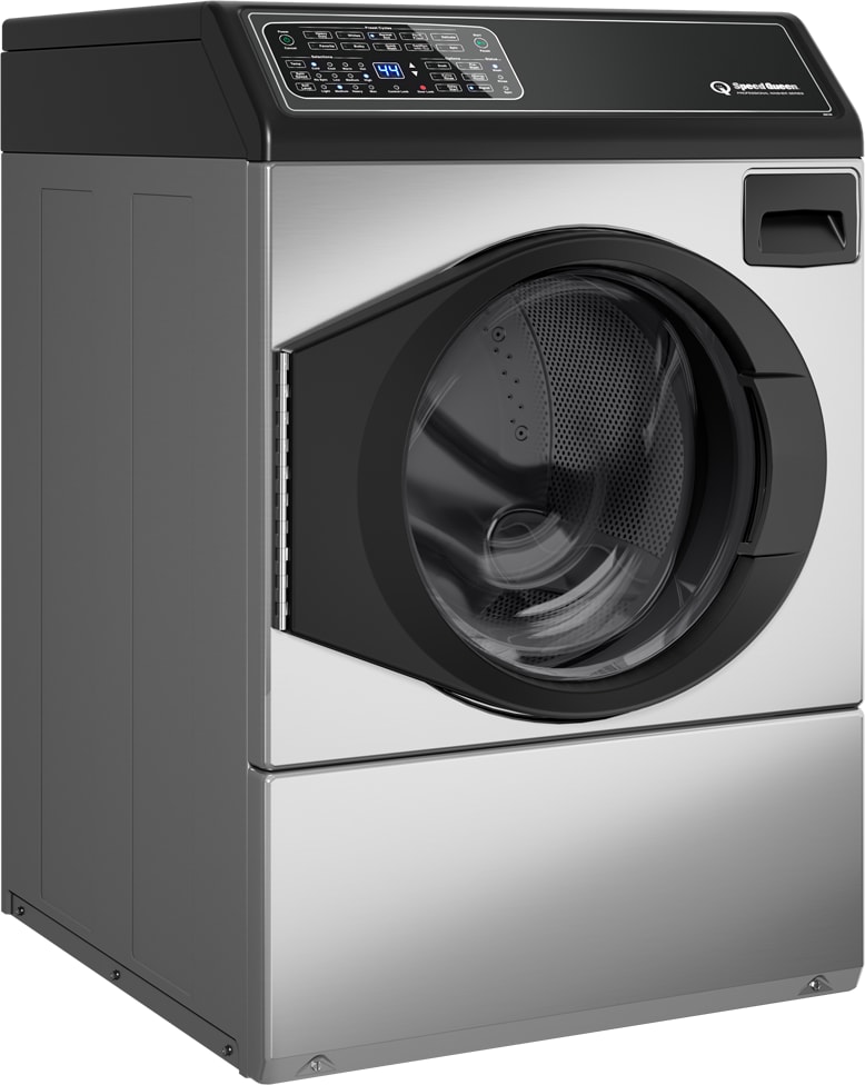 Speed Queen Ff7005sn 27 Inch Front Load Washer With Dynamic Balancing System Stainless Steel Tub Detergent Dispenser 9 Preset Cycles 4 Spin Speeds 4 Temperature Selections 4 Soil Level Selections Sanitize With