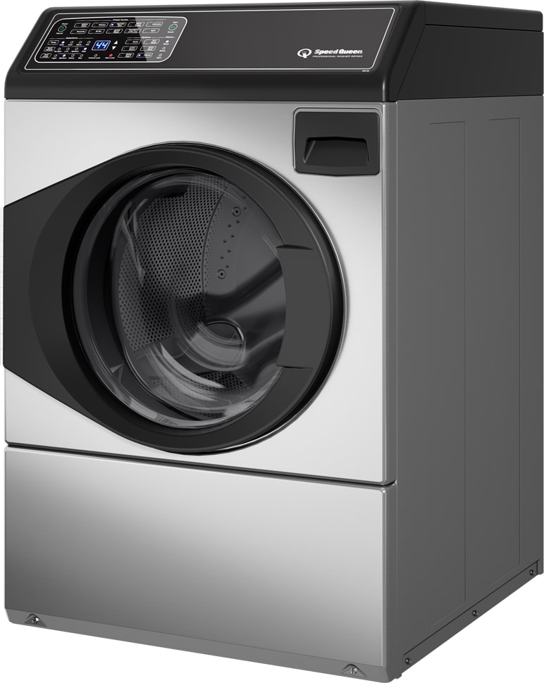 Speed Queen Ff7005sn 27 Inch Front Load Washer With Dynamic Balancing System Stainless Steel Tub Detergent Dispenser 9 Preset Cycles 4 Spin Speeds 4 Temperature Selections 4 Soil Level Selections Sanitize With