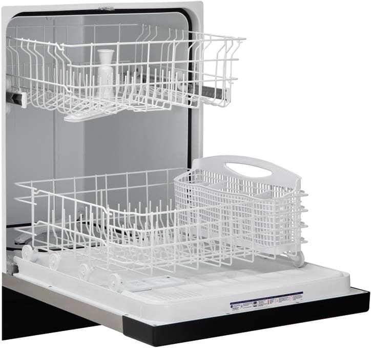 Frigidaire Ffbd2407lw Full Console Dishwasher With 3 Wash Cycles 14 Place Setting Capacity Precision Wash Technology And Spacewise Silverware Basket White