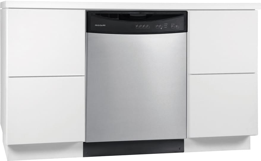 Frigidaire FFBD2407LM Full Console Dishwasher with 3 Wash Cycles, 14