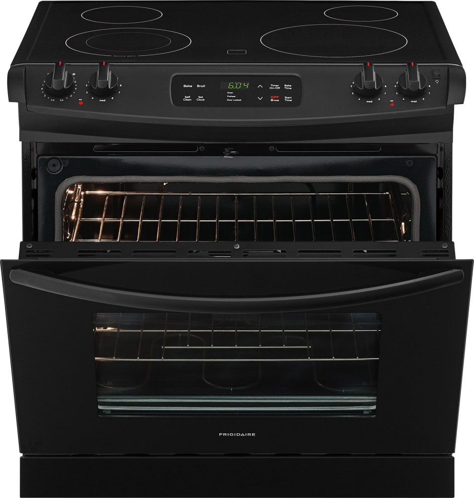 Frigidaire FFED3026TB 30 Inch DropIn Electric Range with SpaceWise