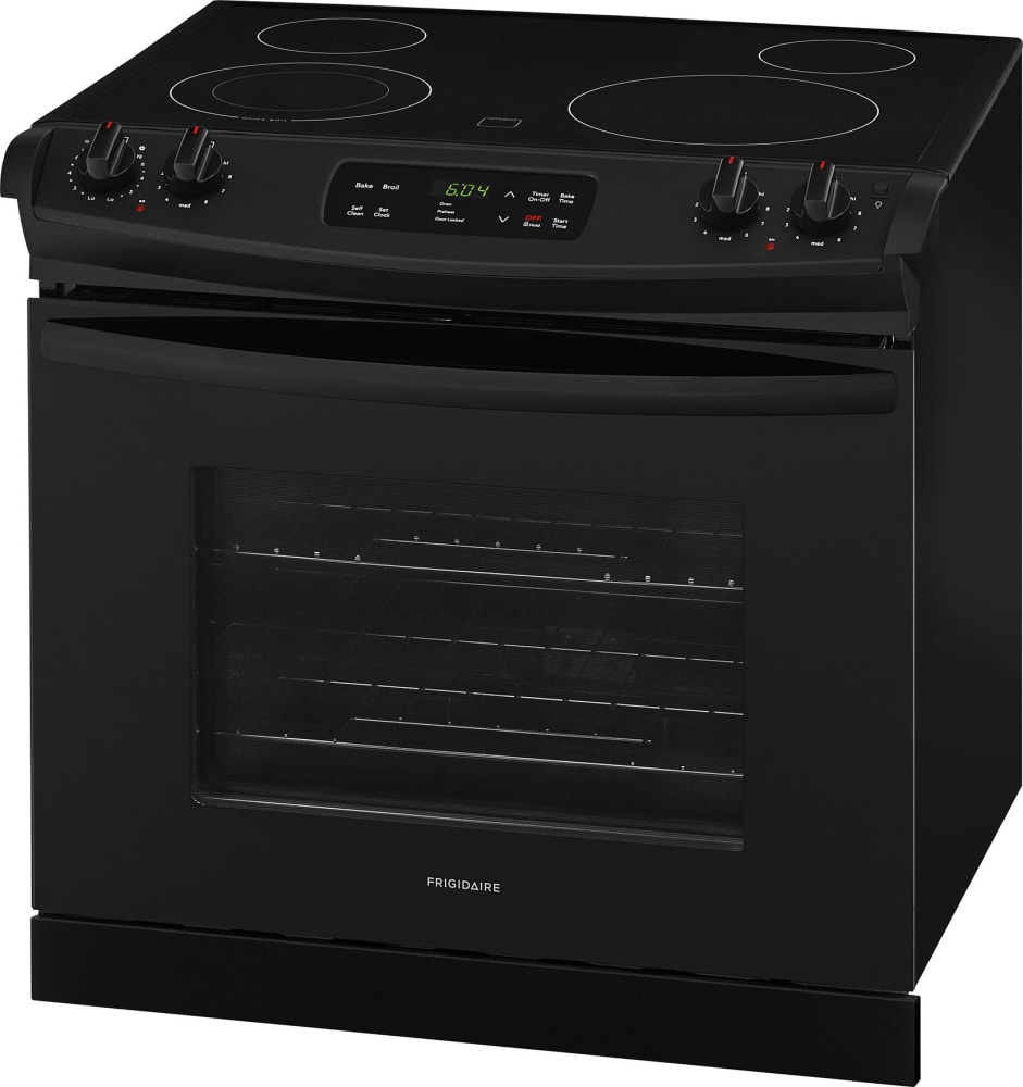 Frigidaire FFED3026TB 30 Inch DropIn Electric Range with SpaceWise