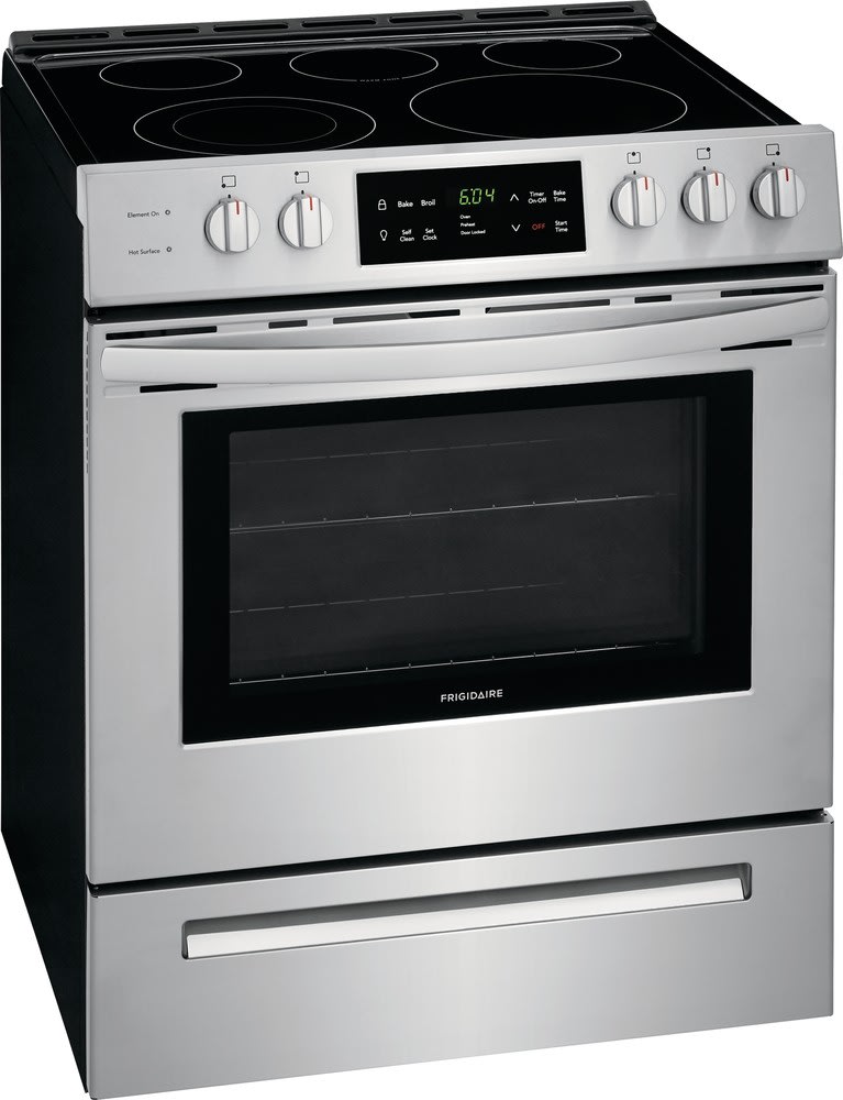 Frigidaire FFEH3054US 30 Inch Front Control Electric Range with 5
