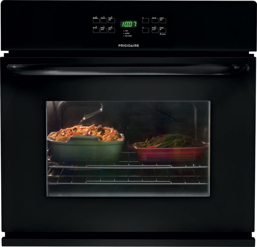 Frigidaire FFEW2725PB 27 Inch Single Electric Wall Oven with 3.8 cu. ft